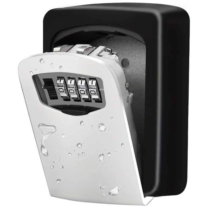 Home Security Box - Duvara Monte Edilebilen Kombine Anahtar Kutusu,