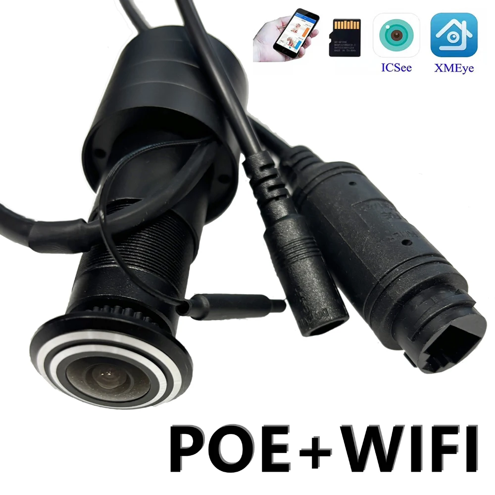 Home Security Front Door Camera - 1080 P POE Ses HD Kapalı