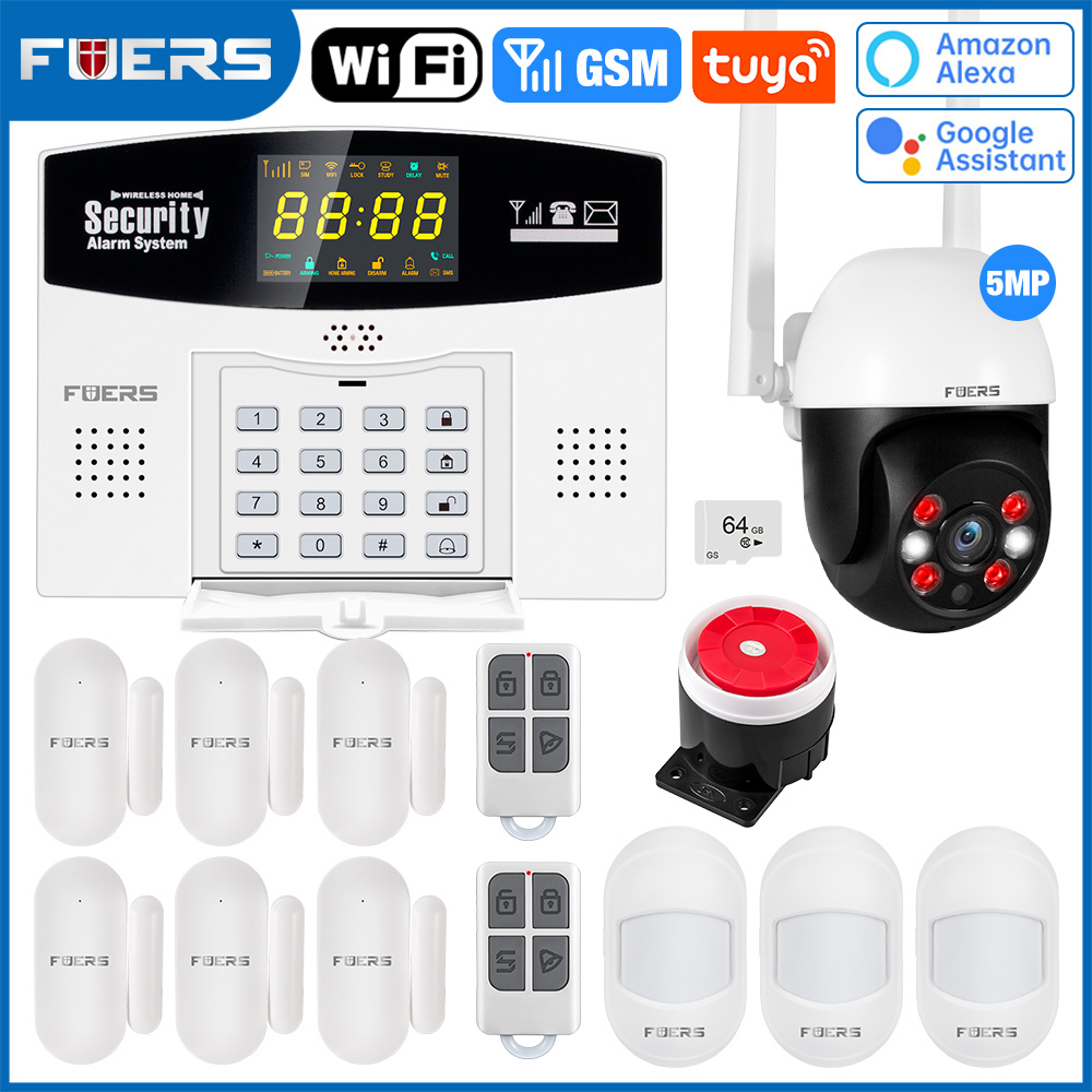 Home Security Front Door Camera - Fuers Tuya Akıllı Alarm Sistemi Kiti