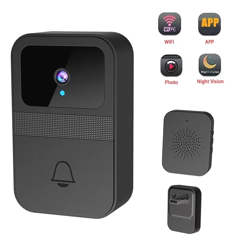 Home Security Front Door Camera - Kameralı Kapı Zili, Wi-Fi'lı Kapı Zili,