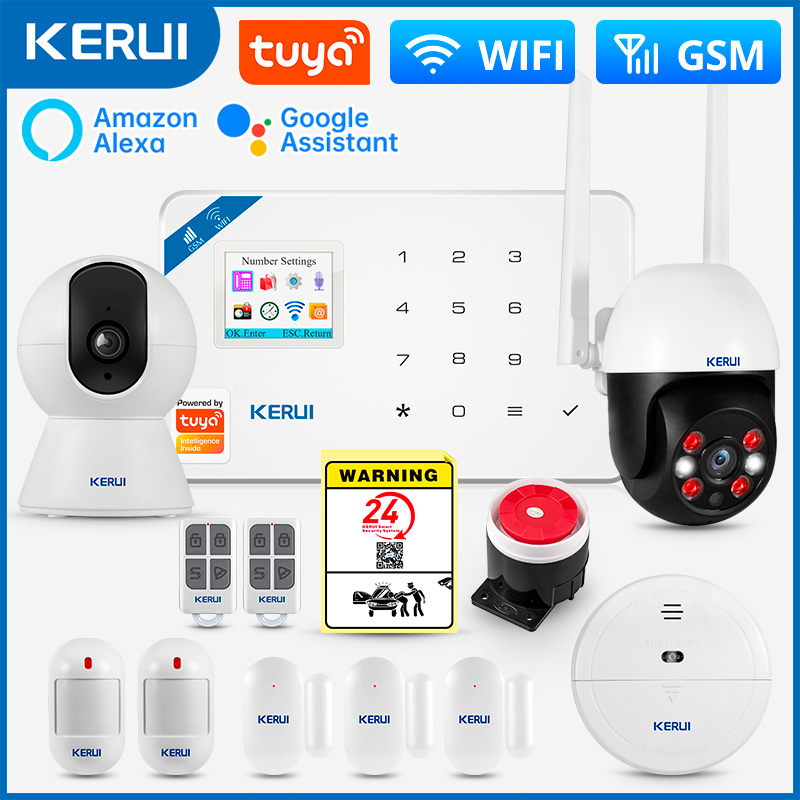Home Security Front Door Camera - KERUI W181 Alarm Sistemi Güvenlik Ev