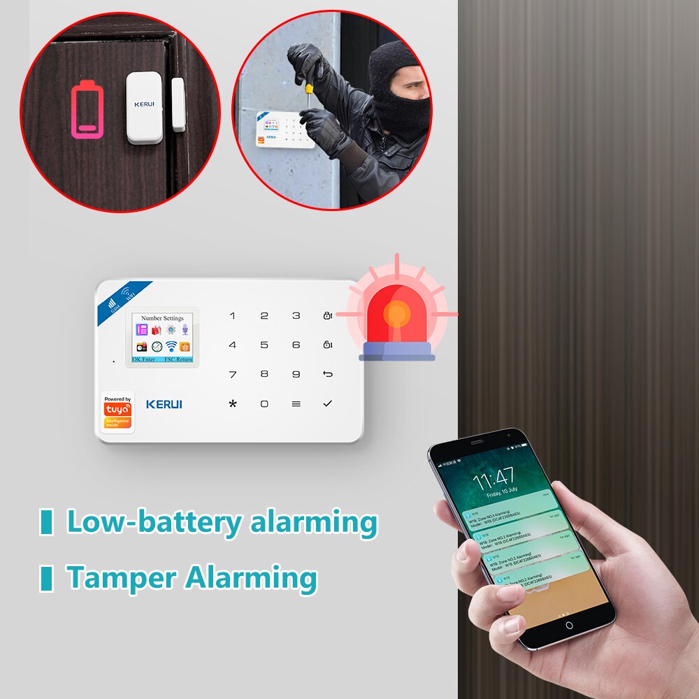 KERUI W181 Tuya Akıllı WIFI GS - Home Security Front Door Camera incelemesi ve fiyatı