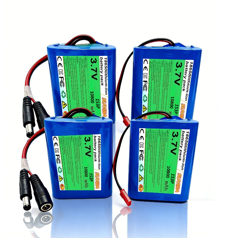 3.7V 10800mAh 1S3P 18650 DIY p - Home Security Robots incelemesi ve fiyatı
