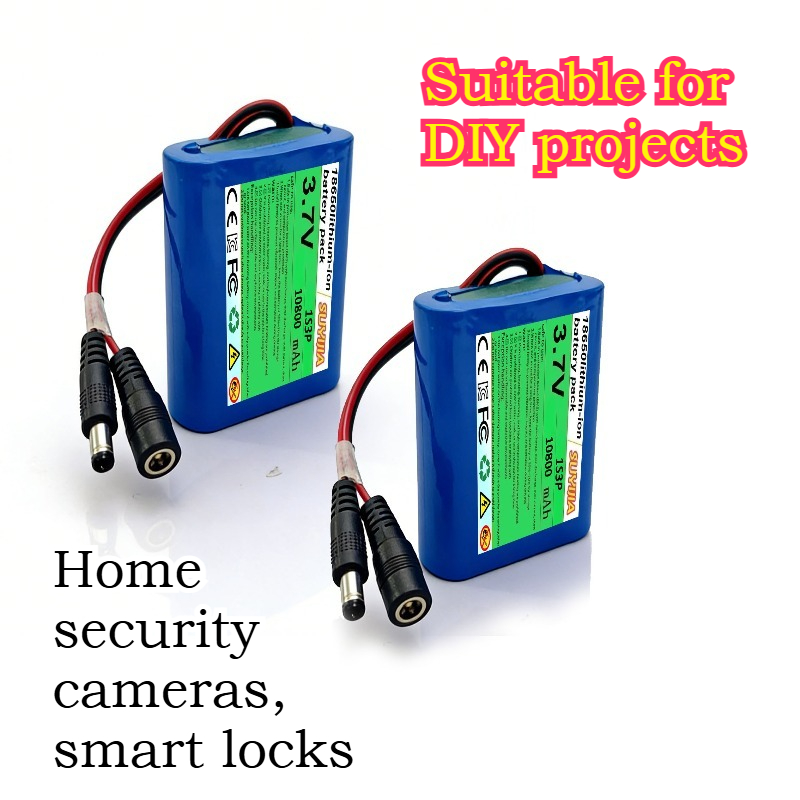 3.7V 10800mAh 1S3P 18650 DIY p - Home Security Robots incelemesi ve fiyatı