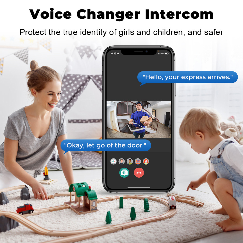 Tuya WiFi Video Kapı Zili Kabl - Home Security Front Door Camera incelemesi ve fiyatı
