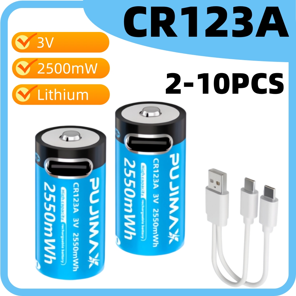 CR123A 3V 2500mWh Şarj Edilebi - Home Security Battery Replacement incelemesi ve fiyatı