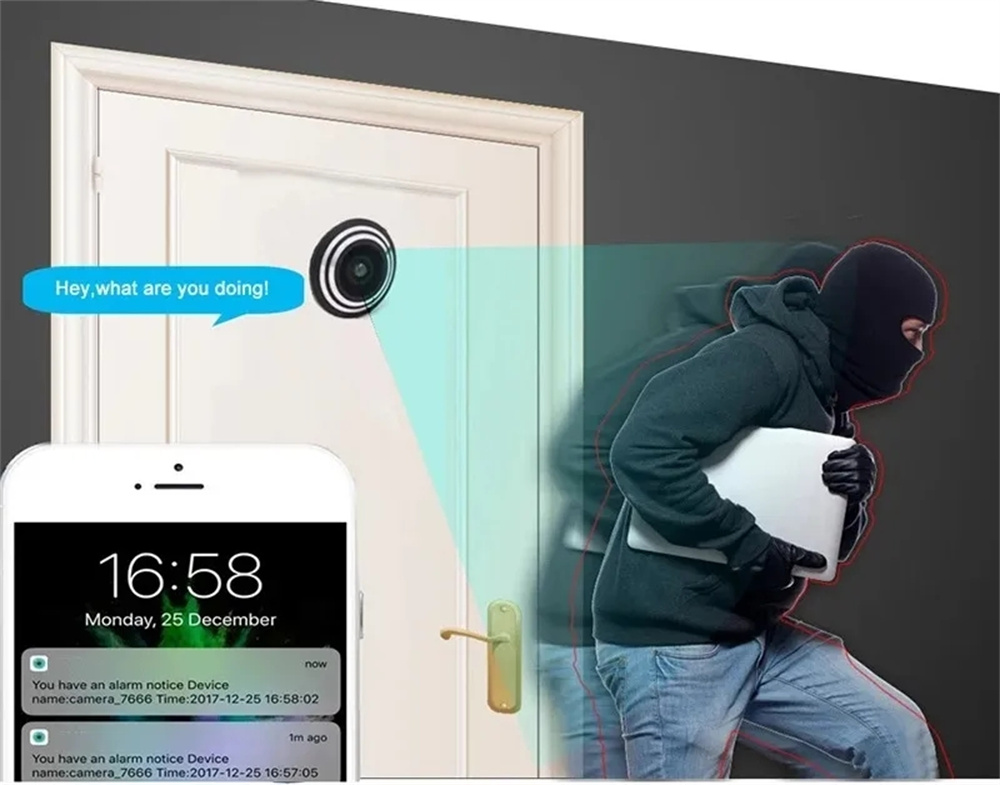 5G 2.4G WIFI 16MM Tuya Wifi Ka - Home Security Front Door Camera incelemesi ve fiyatı