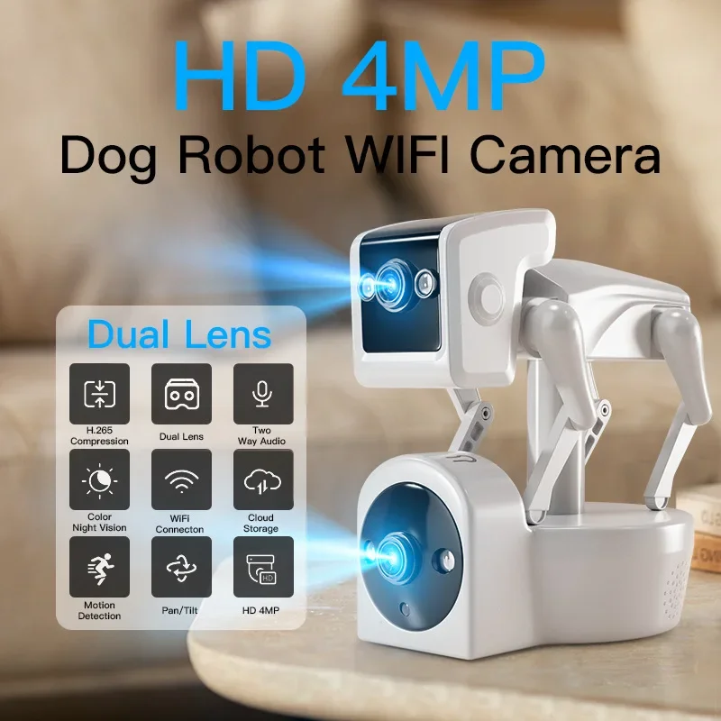 2MP Kamera IP Kamera Kablosuz  - Home Security Robots incelemesi ve fiyatı