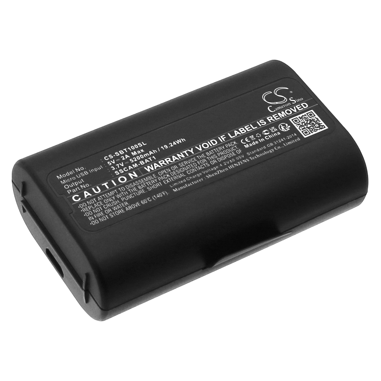 Cameron Sino 3.7V 5200mAh Yede - Home Security Battery Replacement incelemesi ve fiyatı