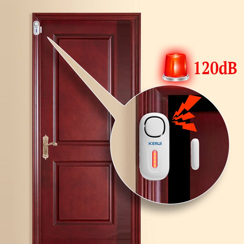 KERUI 120DB Kablosuz Kapı/Penc - Sim Gsm Alarm incelemesi ve fiyatı
