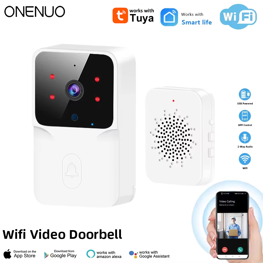 Tuya WiFi Video Kapı Zili Kabl - Home Security Front Door Camera incelemesi ve fiyatı
